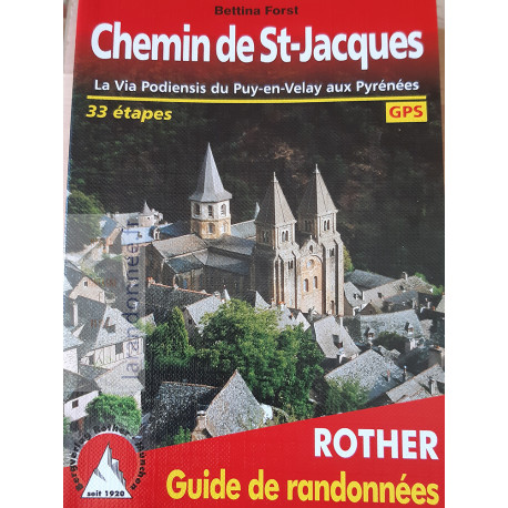 Rother Chemin de St-Jacques.