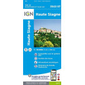 Carte de randonnée TOP 25-3543ET - Haute-Siagne