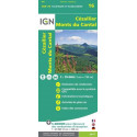 Carte IGN TOP 75 Cezallier / Monts du Cantal