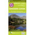 CARTE DE RANDONNEE PYRENEES N°8 CERDAGNE-CAPCIR Font-Romeu Ax-les-Thermes