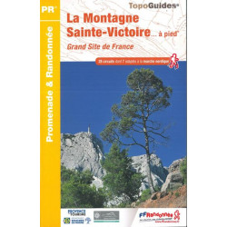 FFRP - P131- La Montagne Sainte-Victoire... à pied - PR 28 balades
