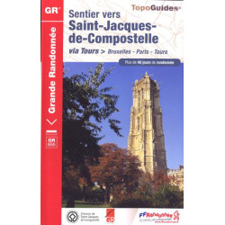 FFRP- 6551 Sentier vers Saint-Jacques-de-Compostelle Via Tours