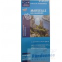 Carte de randonnée TOP25 IGN 3145ET MARSEILLE Les Calanques