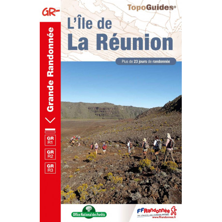 FFRP L'île de la Réunion - 974 - GR R1, GR R2, GR R3 - 222 km de sentiers