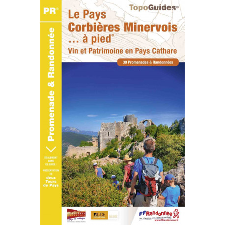 FFRP P116 Le Pays Corbières Minervois... à pied® - 30 circuits
