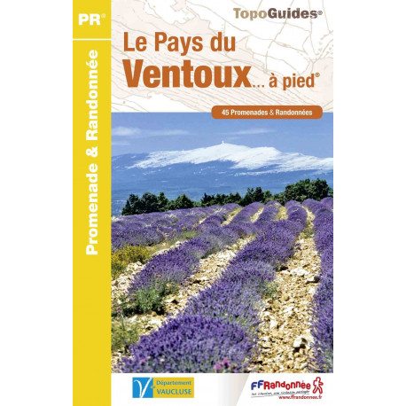 FFRP - P841- Le pays du Ventoux à pied