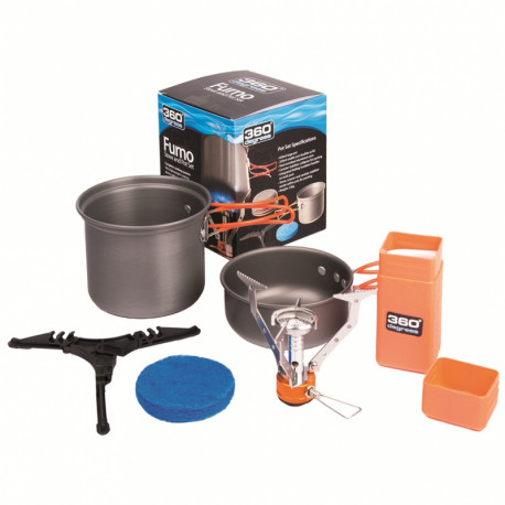 360° Réchaud Ultralight Furno Pot Set.