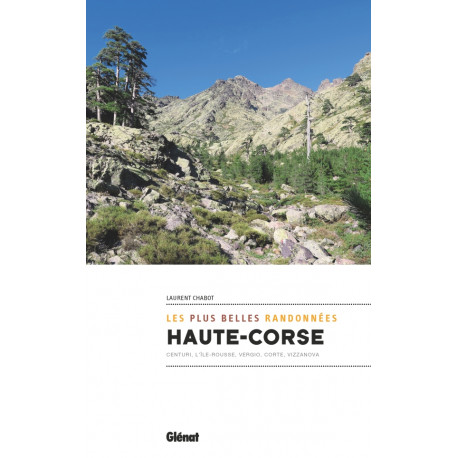 Glénat Haute-Corse les plus belles randonnées.