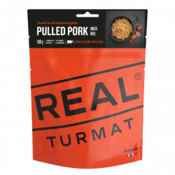 Real Turmat Porc effiloché au riz.
