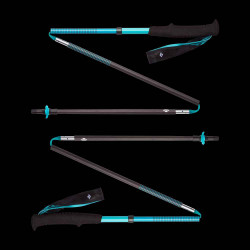 Black Diamond w's distance carbon z trekking/ running poles