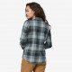 Patagonia W's Long-Sleeved Organic Cotton MW Fjord Flannel Shirt.