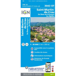 IGN3043OT - SAINT-MARTIN-DE-CRAU LES BAUX-DE-PROVENCE LES ALPILLES