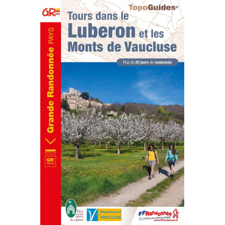 FFRP-8401 Tours dans le Luberon et les Monts de Vaucluse.