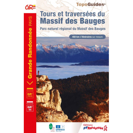 FFRP-902 Tours et traversées du Massif des Bauges.