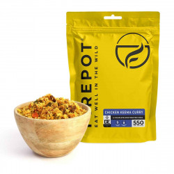 Poulet Keema au curry