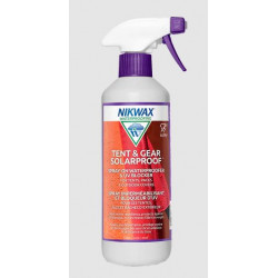 Nikwax Tent and Gear Solar proof.