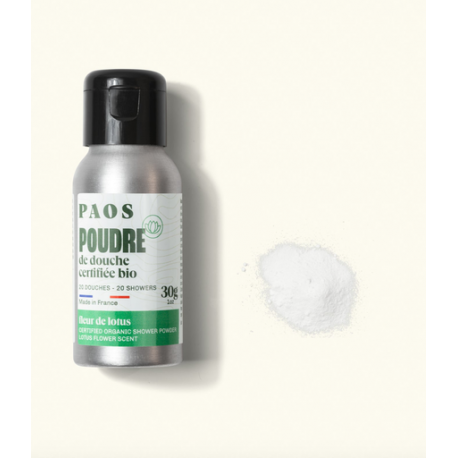 PAOS poudre de douche