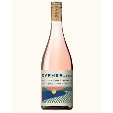 Cypher Rosé Sans Alcool 750ml.