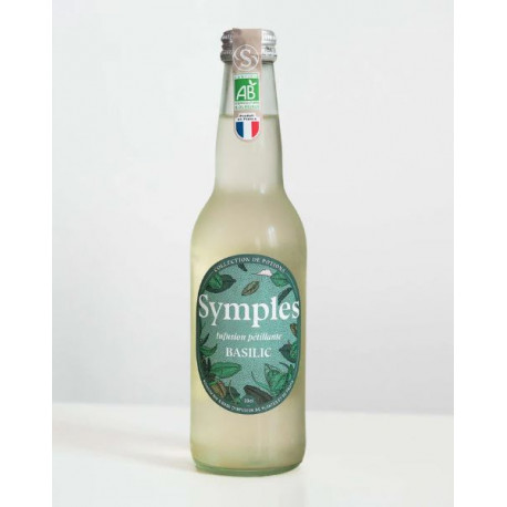 Symples Infusion Pétillante Basilic 33cl.