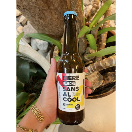 Bière Blanche Sans Alcool Free Jazz 33cl.