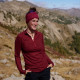 La Routo W's Baselayer Merino Zip.