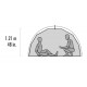 MSR Elixir™ 4 Backpacking Tent.