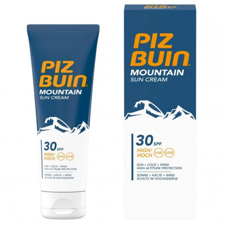 Piz Buin Mountain Sun Crème 30 SPF.