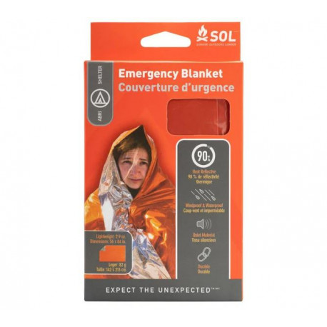 Sol Emergency Blanket Couverture D'urgence.