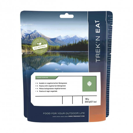 Trek'n Eat Pâtes bolognaises végétariennes.