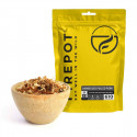 FirePot Porc effiloché sauce barbecue.