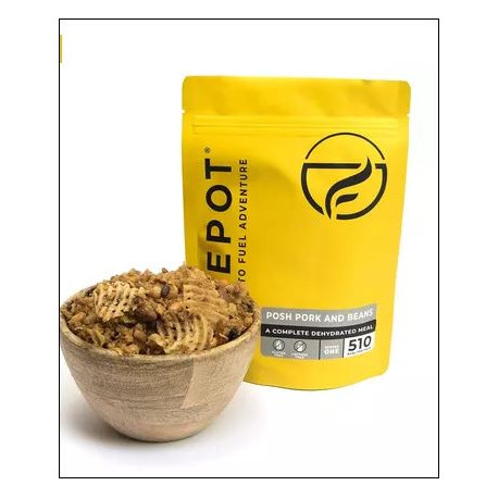 FirePot Porc et haricot somptueux.