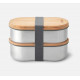 Black + Blum Stainless Steel Bento Box.