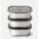 Black + Blum Food BoxSet 900ml X3.