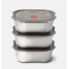 Black + Blum Food BoxSet 600ml X3.