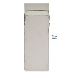 Sea To Summit Silk Blend Rectangular With Pillow Sleeve.