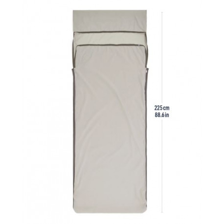 Sea To Summit Silk Blend Rectangular With Pillow Sleeve.