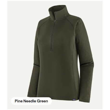 PATAGONIA w's cap mw zip neck