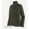 PATAGONIA w's cap mw zip neck