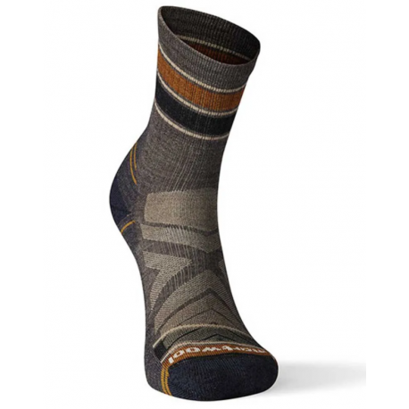 SMARTWOOL M'S Hike LC Striped Mid Crew Socks