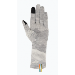 Smartwool Gants de trekking thermiques en mérinos gris clair Mountain Scape