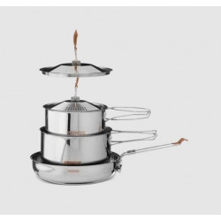 Primus CampFire Cookset Stainless Steel Small.