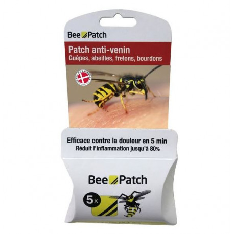 PharmaVoyage Patch Anti-venin Bee-Patch x 5.