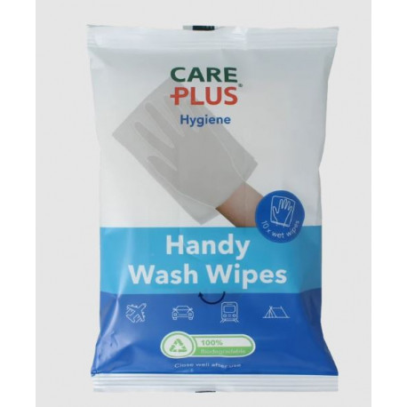 CarePlus Handy Wash Wipes X10.