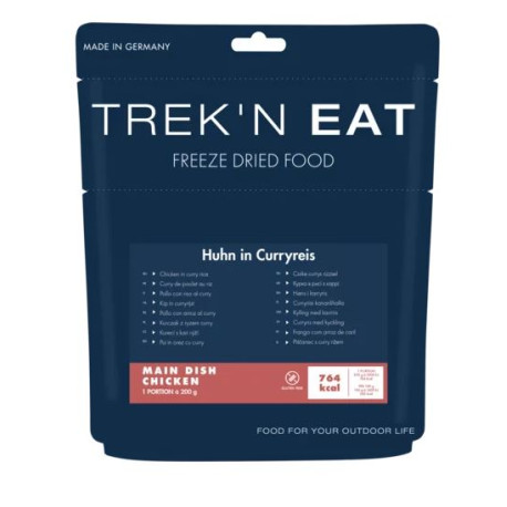 Trek´n Eat Curry de poulet au riz. Trek´n Eat Curry de poulet au riz.