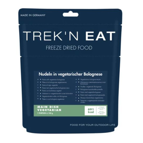 Trek'n Eat Pâtes bolognaises végétariennes. Trek'n Eat Pâtes bolognaises végétariennes.