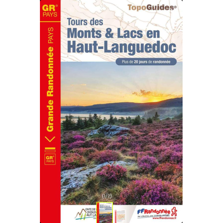TOPO FFRP Tour des Monts et Lacs en Haut-Languedoc