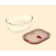Black + Blum Glass Food Boxes Set x4.