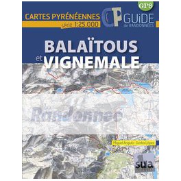 SUA édition Carte et guide Balaïtous et Vignemale