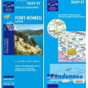 Carte de randonnée TOP25 IGN 2249ET FONT-ROMEU Capcir