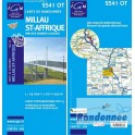 Carte de randonnée TOP25 IGN  IGN 2541OT MILLAU ST-AFFRIQUE